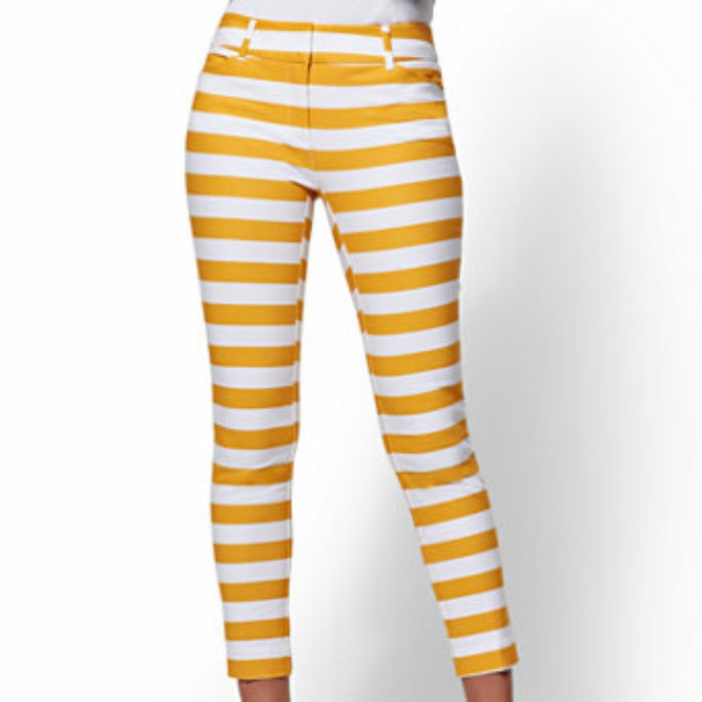 Audrey Stripe Ankle Pants